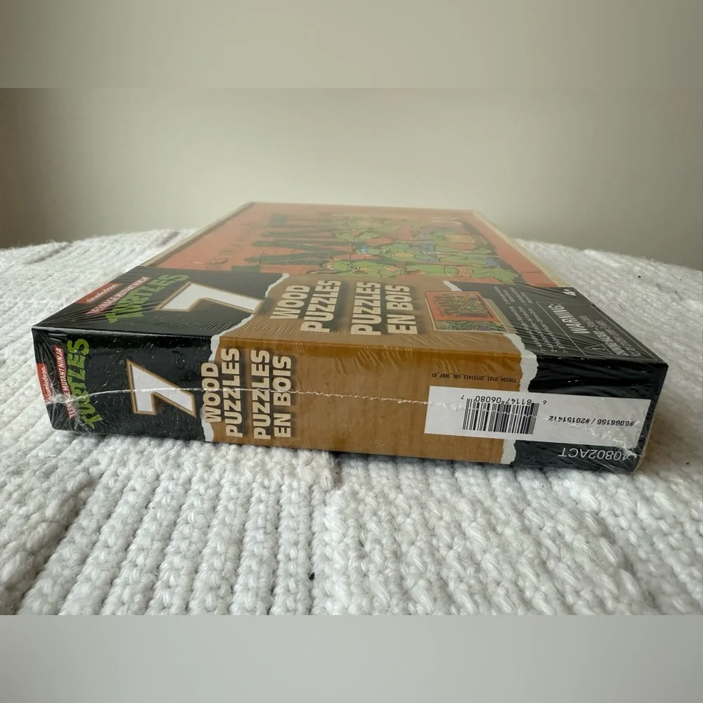 Teenage Mutant Ninja Turtles Wooden Puzzles set